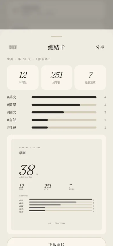 總結卡片